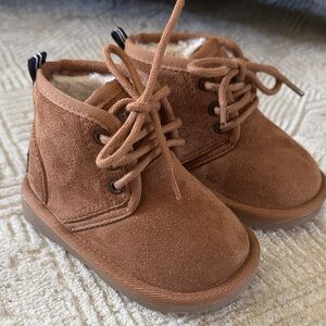 Nautica Toddler Brown Lace-Up Boots